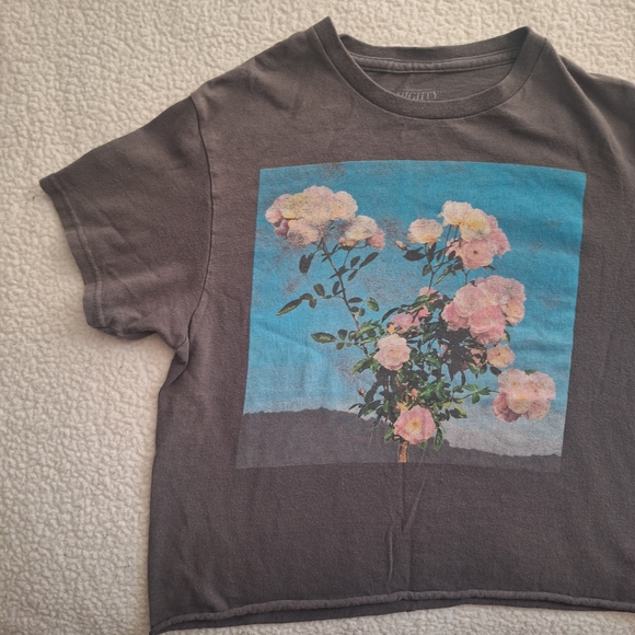 Mighty Fine Gray Crew Neck Tee - Picture 4 of 12